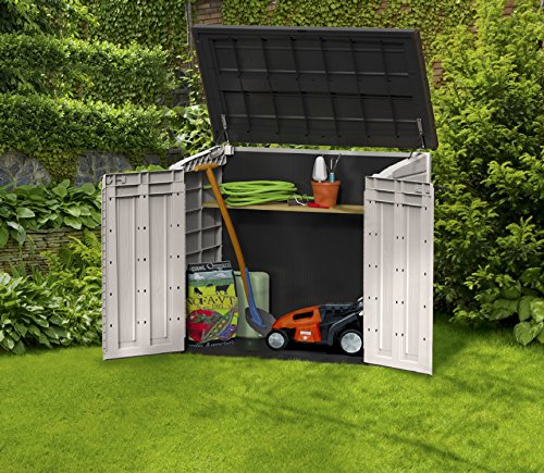 Keter Store-It-Out Midi Resin Outdoor Garden Storage Shed ...