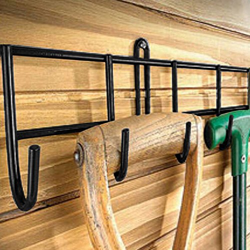 Extra-Long Tool Rack In Black Powder Coating - House and Garden Store
